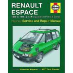 Espace Petrol Die 85-96 Revue technique Haynes RENAULT Anglais
