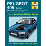 405 Die  E to P 88-97 Revue technique Haynes PEUGEOT Anglais