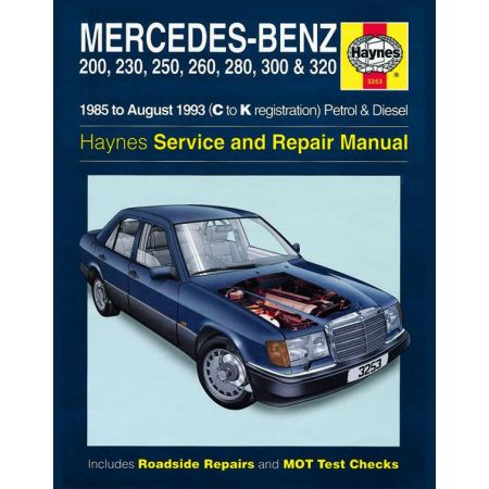 W124 Series 85-93 Revue technique Haynes MERCEDES Anglais