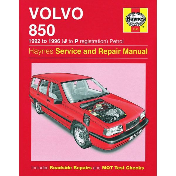 850 Petrol 92-96 Revue technique Haynes VOLVO Anglais