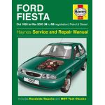 Fiesta Petrol Die 95-02 Revue technique Haynes FORD Anglais