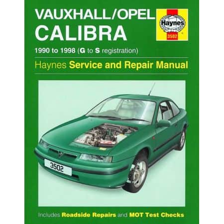 Calibra 90-98 Revue technique Haynes OPEL VAUXHALL Anglais