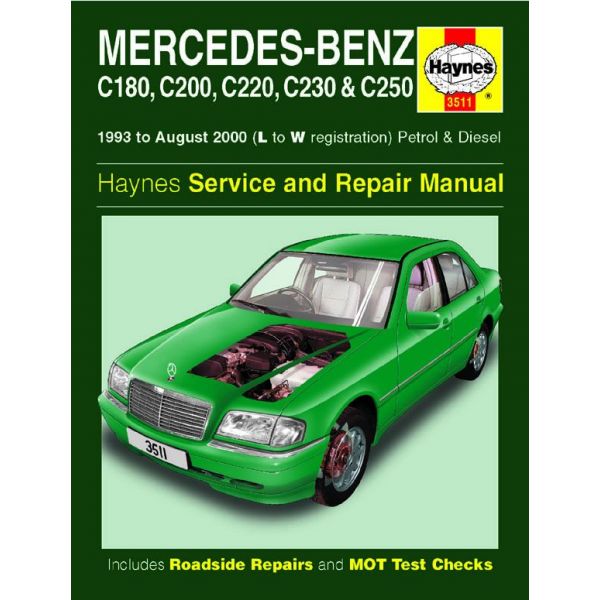 C-Class 93-00 Revue technique Haynes MERCEDES Anglais