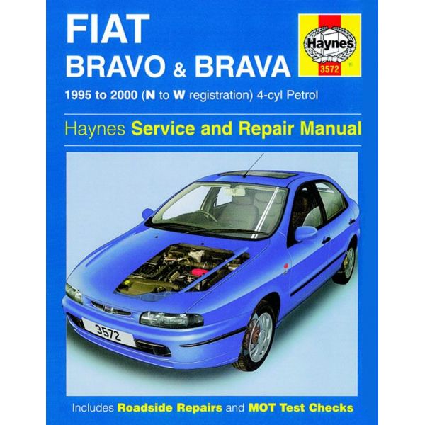 Bravo Brava Petrol  N to W 95-00 Revue technique Haynes FIAT Anglais