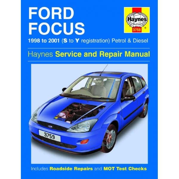 Focus Petrol Die 98-01 Revue technique Haynes FORD Anglais