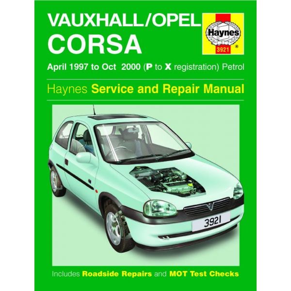 Corsa Petrol 97-00 Revue technique Haynes OPEL VAUXHALL Anglais