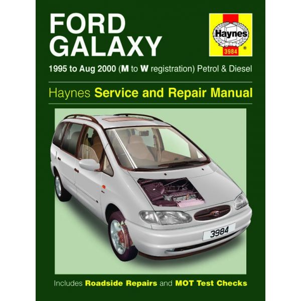 Galaxy Petrol Die 95-00 Revue technique Haynes FORD Anglais