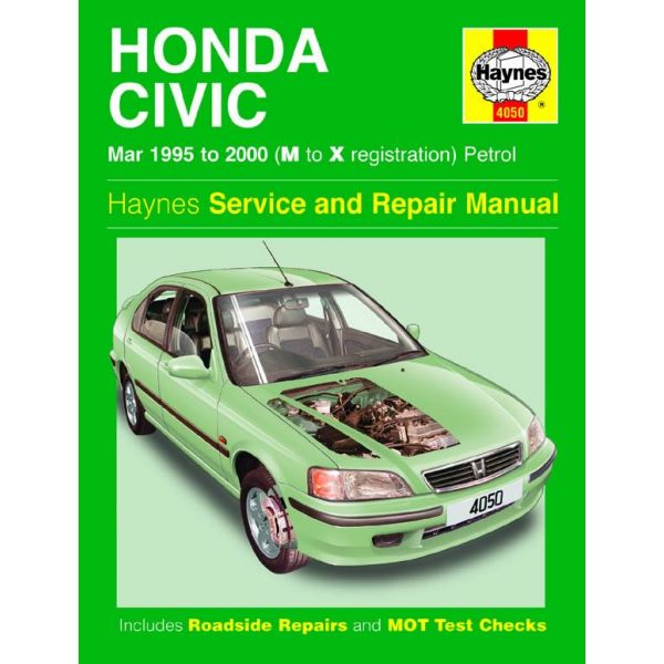 Civic Petrol 95-00 Revue technique Haynes HONDA Anglais