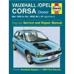 Corsa Diesel K to X 93-00 Revue technique Haynes OPEL VAUXHALL Anglais