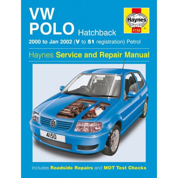 Polo Hatchback Petrol  00-02 Revue technique Haynes VW Anglais