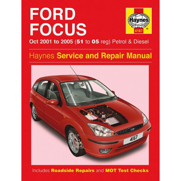 Focus Petrol Die 01-05 Revue technique Haynes FORD Anglais