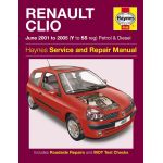 Clio Petrol Diesel Y to 55 01-05 Revue technique Haynes RENAULT Anglais