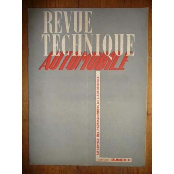 S4 61 Revue Technique Salmson