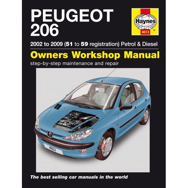 206 02-09 Revue technique Haynes PEUGEOT Anglais