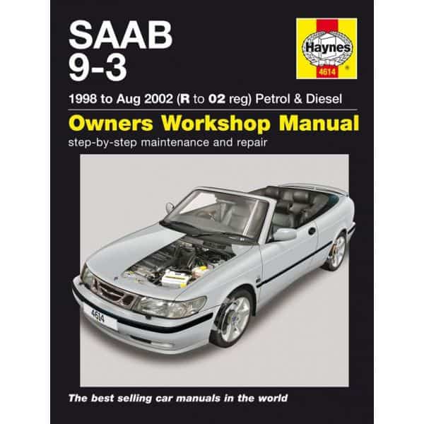 revue technique SAAB  9-3 Petrol Diesel 1998-08/2002