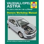 Astra Die 04-08 Revue technique Haynes OPEL VAUXHALL Anglais