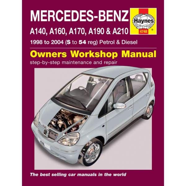 A-Class 98-04 Revue technique Haynes MERCEDES-BENZ Anglais