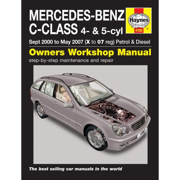 C-Class 00-07 Revue technique Haynes MERCEDES-BENZ Anglais