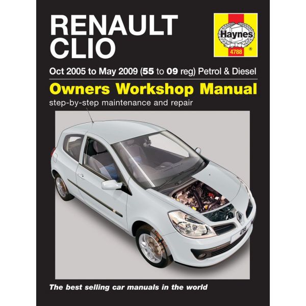 Clio 05-09 Revue technique Haynes RENAULT Anglais