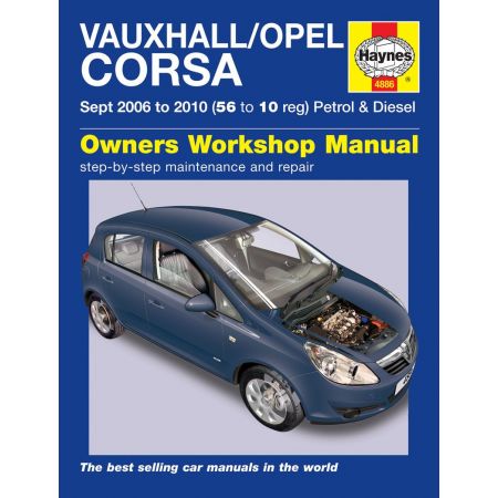 revue technique OPEL VAUXHALL Corsa 09/2006-2010