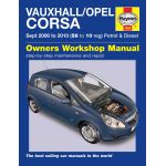 revue technique OPEL VAUXHALL Corsa 09/2006-2010