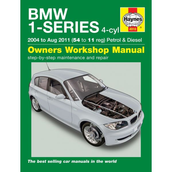 1-Series 4-cyl 04-11 Revue technique Haynes BMW Anglais