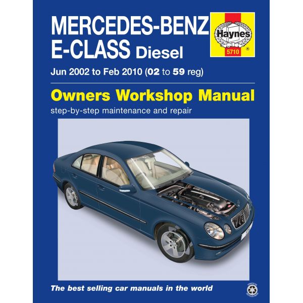 E-Class Die 02-10 Revue technique Haynes MERCEDES Anglais