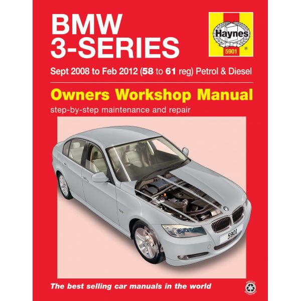 3-Series 08-12 Revue technique Haynes BMW Anglais
