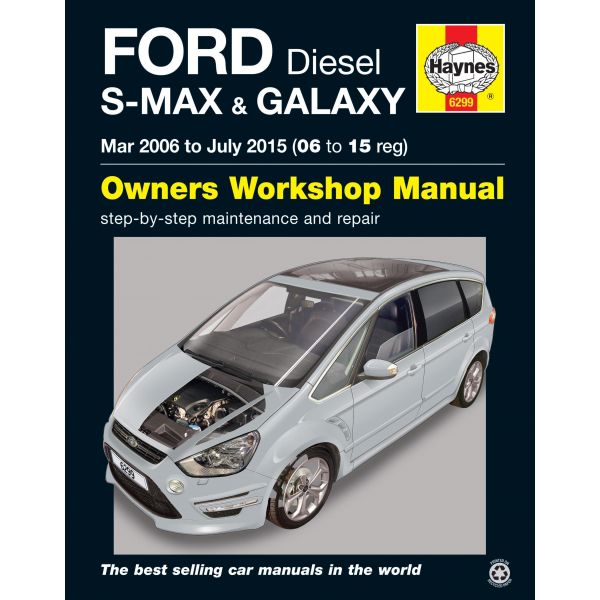 S-MAX Galaxy Die 06-15 Revue technique Haynes FORD Anglais