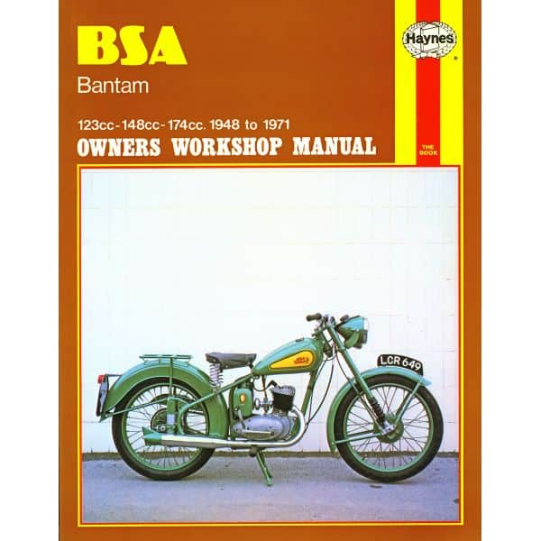 Bantam 48-71 Revue technique Haynes BSA Anglais