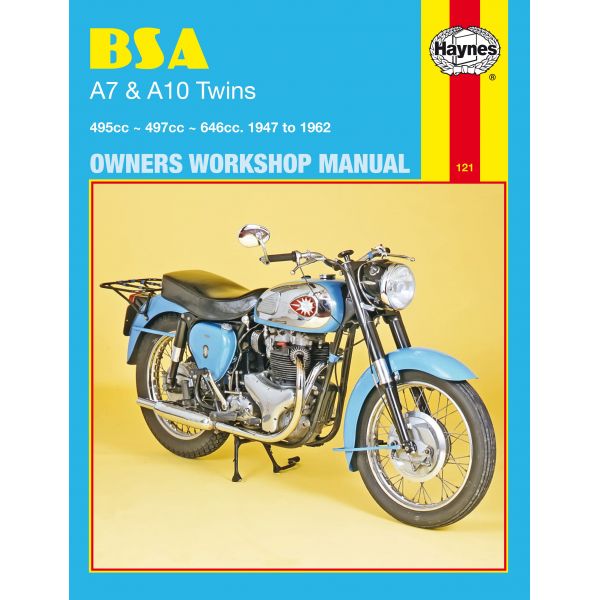 A7 A10 Twins 47-62 Revue technique Haynes BSA Anglais