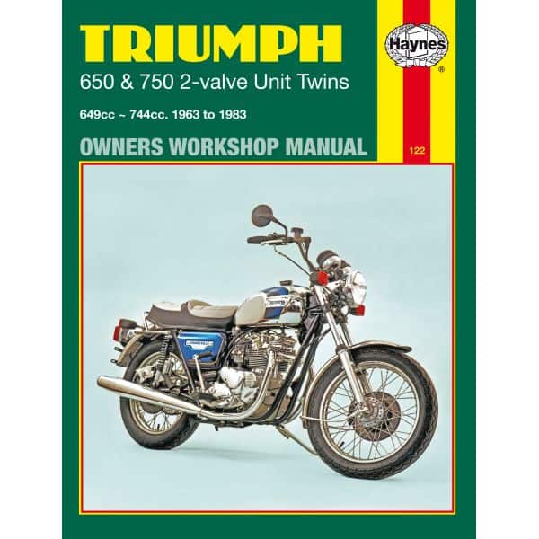 650 750 63- Revue technique Haynes TRIUMPH Anglais