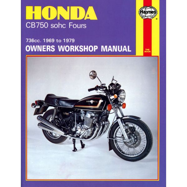 CB750 sohc Four 69-79 Revue technique Haynes HONDA Anglais