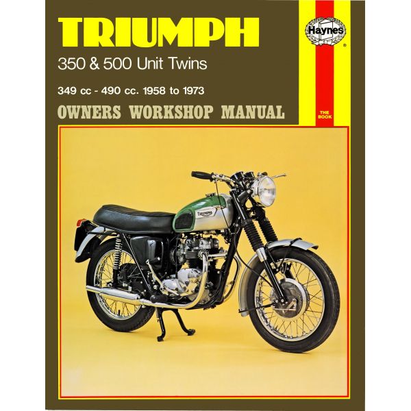 350 500 Unit Twins 58-73 Revue technique Haynes TRIUMPH Anglais