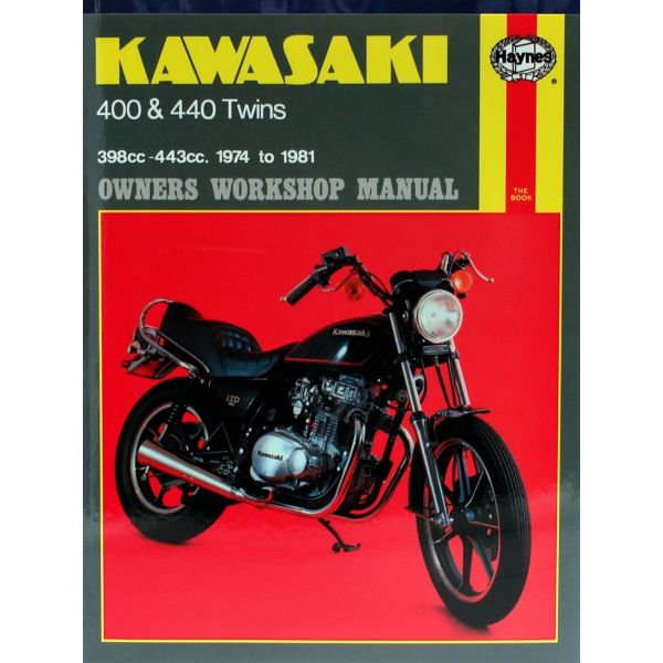 400 440 Twins 74-81 Revue technique Haynes KAWASAKI Anglais