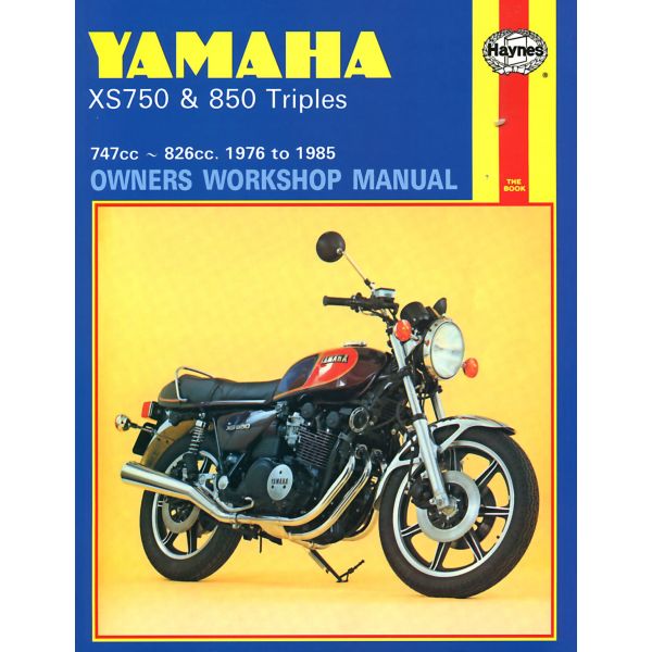 XS750 850 Triples 76-85 Revue technique Haynes YAMAHA Anglais