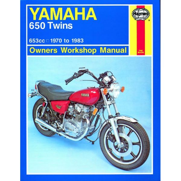 650 Twins 70-83 Revue technique Haynes YAMAHA Anglais