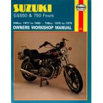 GS550 77-82 GS750 Fours Revue technique Haynes SUZUKI Anglais
