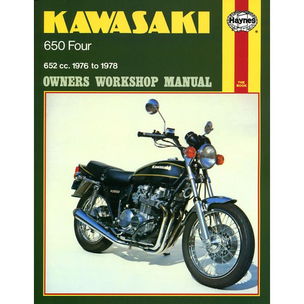 650 Four 76-78 Revue technique Haynes KAWASAKI Anglais