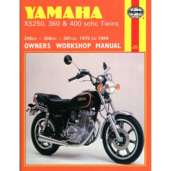 XS250 360 400 sohc Twins 75-84 Revue technique Haynes YAMAJA Anglais