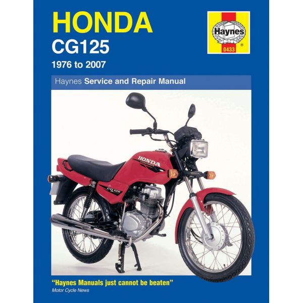 CG125 76-07 Revue technique Haynes HONDA Anglais