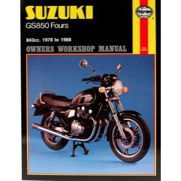 GS850 Fours 78-88 Revue technique Haynes SUZUKI Anglais