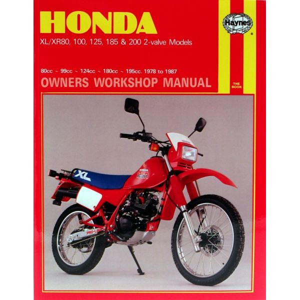 XL XR 80 100 125 78-87 Revue technique Haynes HONDA Anglais