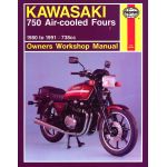 750 Air-cooled Fours 80-91 Revue technique Haynes KAWASAKI Anglais