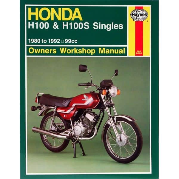 H100 H100S Singles 80-92 Revue technique Haynes HONDA Anglais
