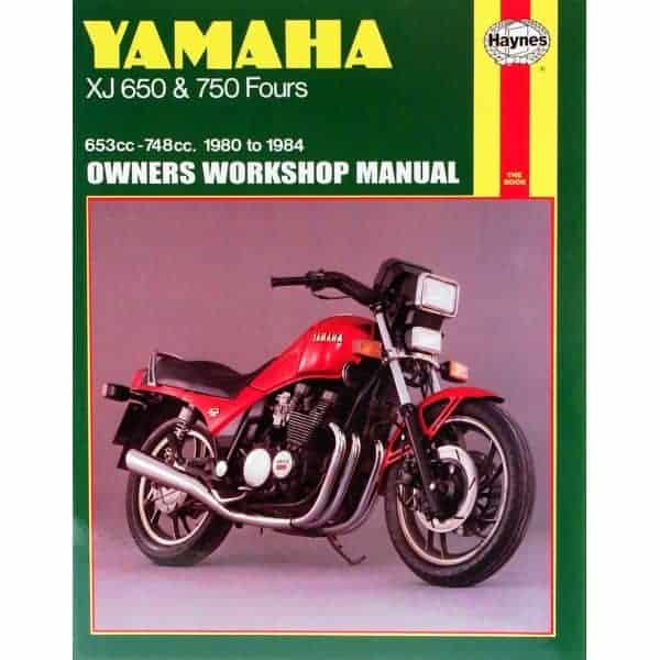 XJ 650 750 Fours 80-84 Revue technique Haynes YAMAHA Anglais