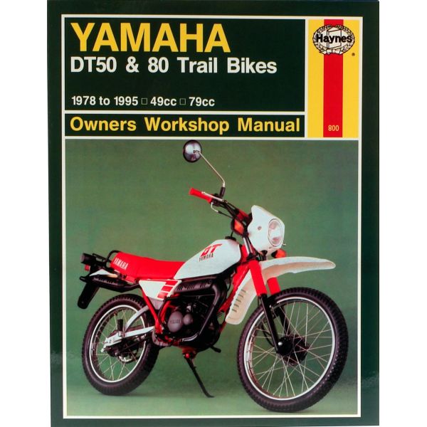 DT50 80 Trail Bikes 78-95 Revue technique Haynes YAMAHA Anglais