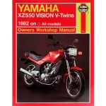 XZ 550 Vision V-Twins 82-85 Revue technique Haynes YAMAHA Anglais