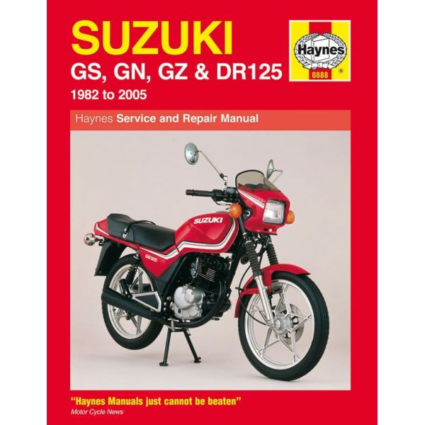 GS GN GZ DR 125 82-05 Revue technique Haynes SUZUKI Anglais