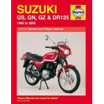 GS GN GZ DR 125 82-05 Revue technique Haynes SUZUKI Anglais